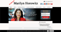 Desktop Screenshot of marilynhorowitz.com